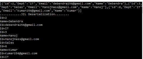 Working With Jil Serializer And Deserializer Library In C#