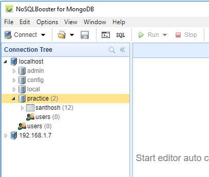 mongo management studio connecting to a database mongo management studio connecting to a database