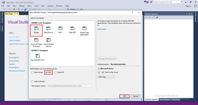 Working With Multiple Table Using LINQ Join In MVC