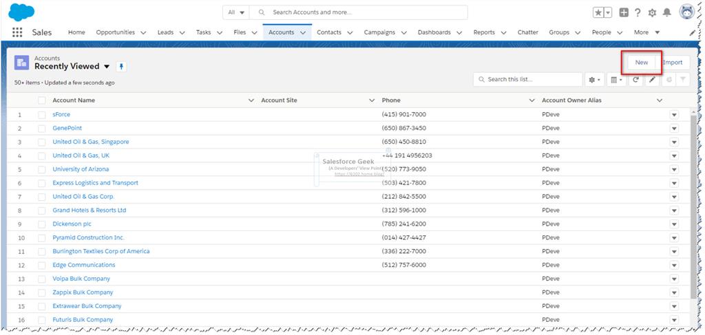 Working With Salesforce Process Builder