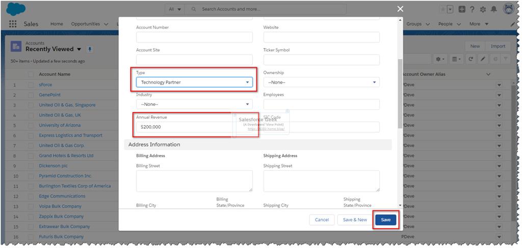 Working With Salesforce Process Builder