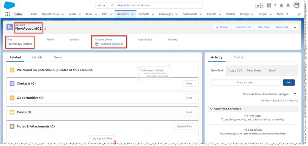 Working With Salesforce Process Builder