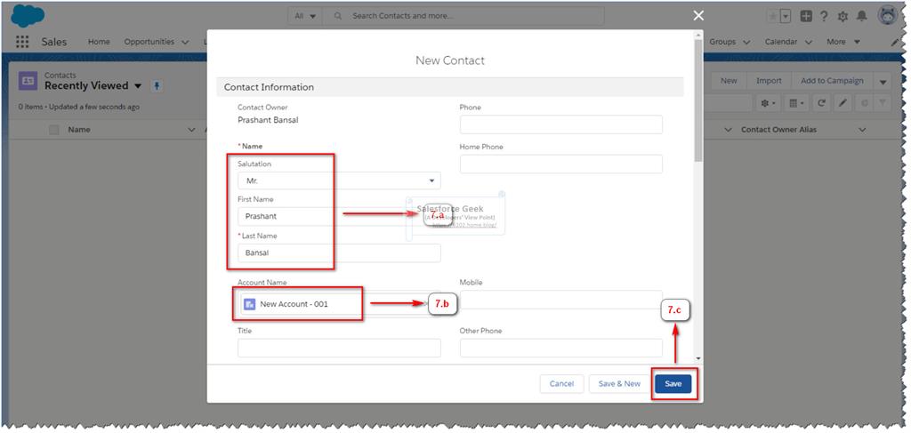 Working With Process Builder