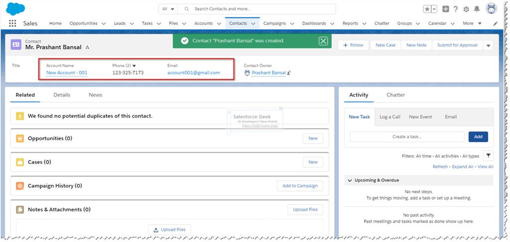 Working With Process Builder