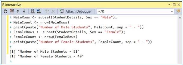 Working With R Programming Using Microsoft R Open And R Tools For ...