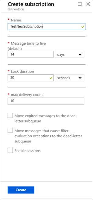 Working With Topic And Subscription - ​Azure Service Bus
