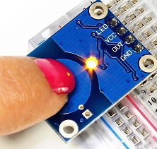 Working With Touch Sensor Using Arduino Mega