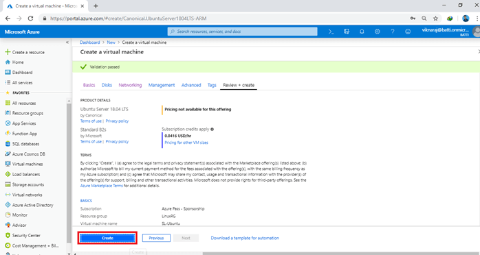 Working With Ubuntu Server On Azure