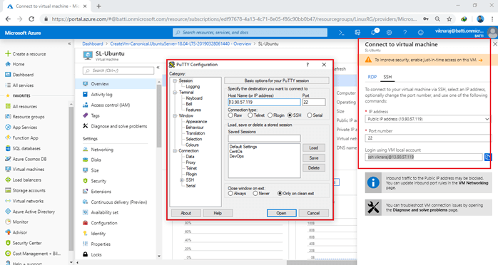 Working With Ubuntu Server On Azure