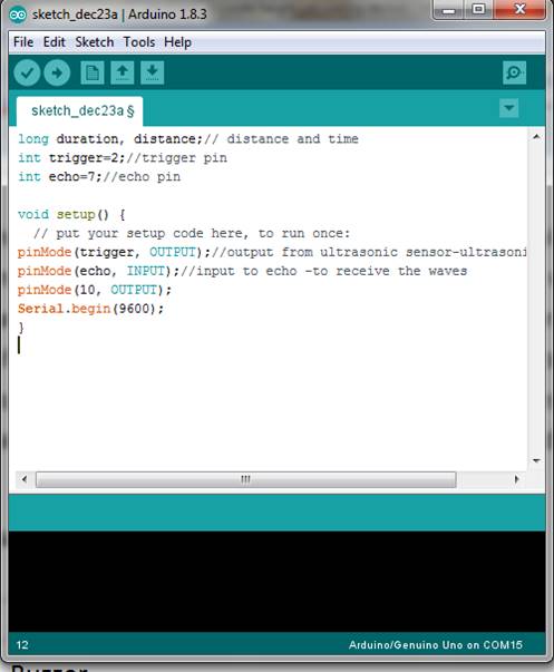 Working With Ultrasonic Sensor