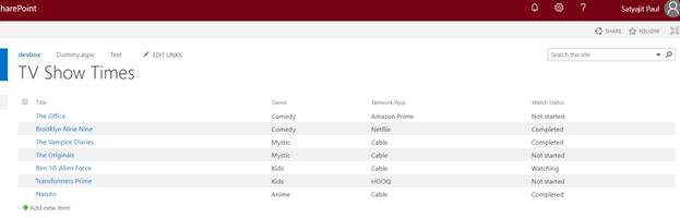 Views In SharePoint Online