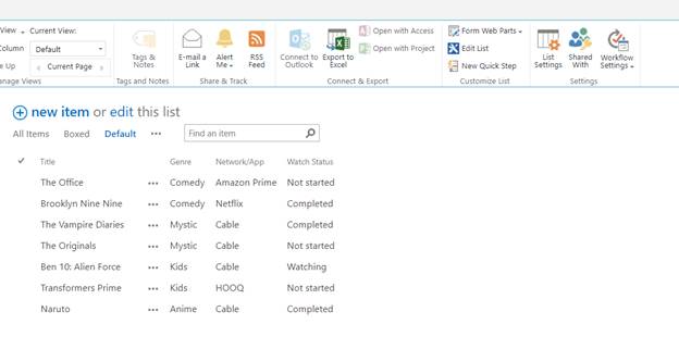 Views In SharePoint Online