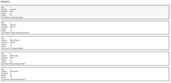 WPF Bind JSON Array using Listbox and DataTemplate in C#