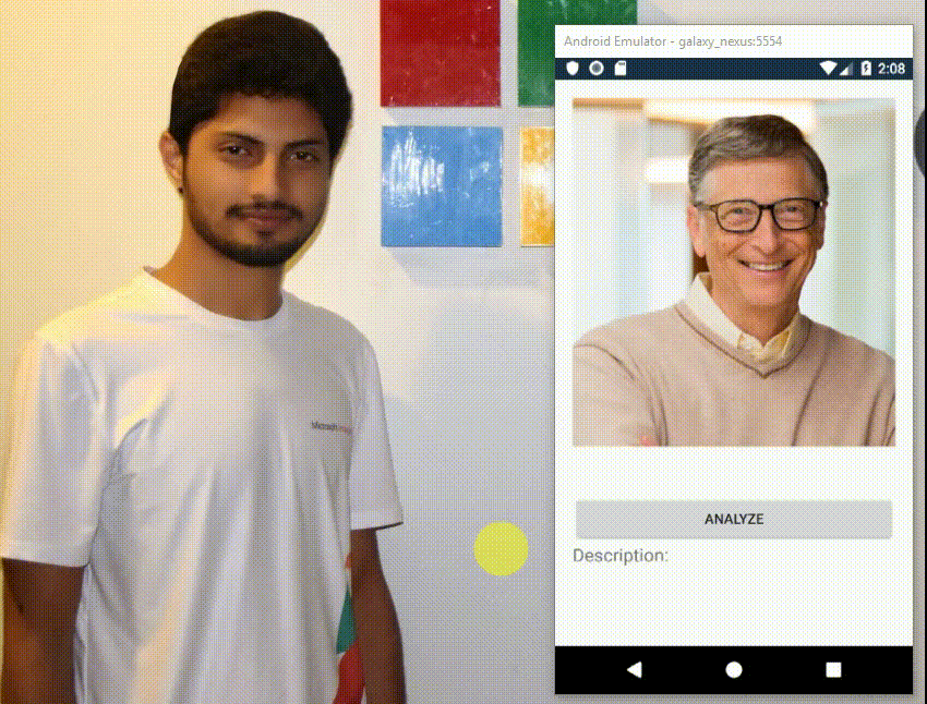 Xamarin.Android - Analyze Image Using Cognitive Services