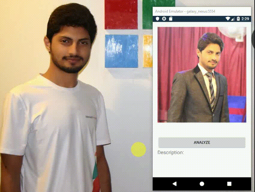Xamarin.Android - Analyze Image Using Cognitive Services