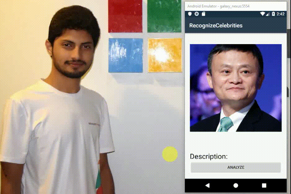 Xamarin.Android - Recognize Celebrities Using Cognitive Services