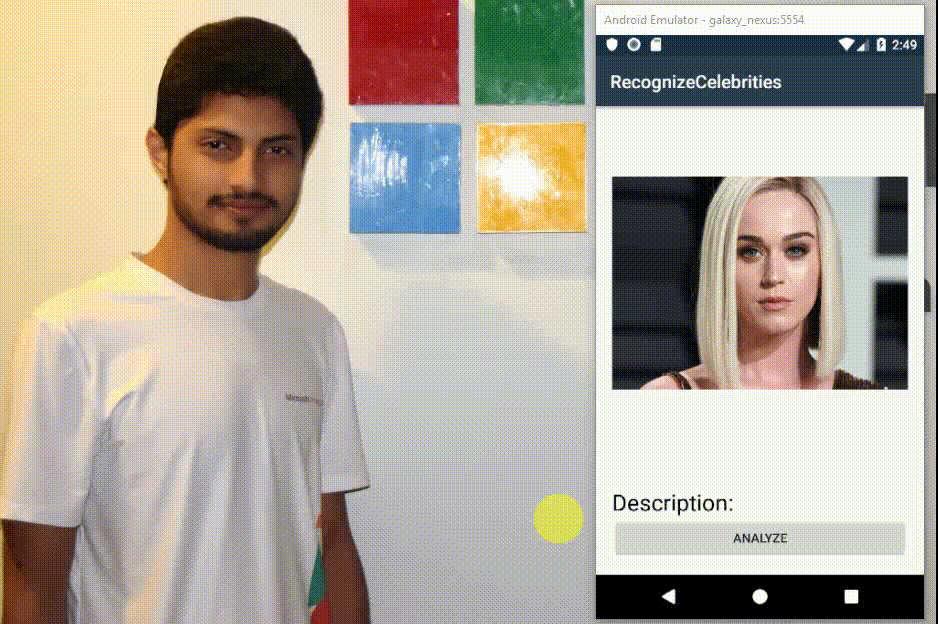 Xamarin.Android - Recognize Celebrities Using Cognitive Services
