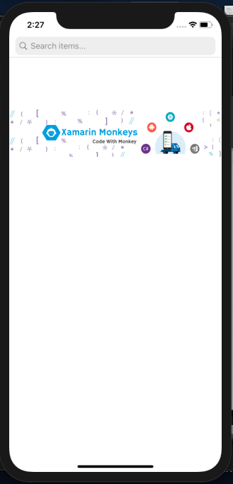 Xamarin.Forms - Custom TitleView