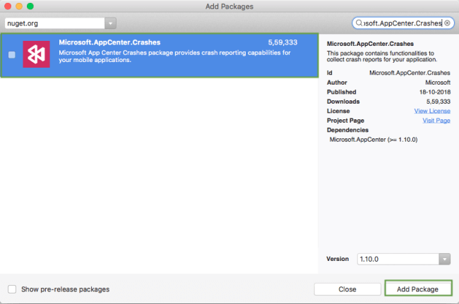 Xamarin.Forms - Errors in Visual Studio App Center