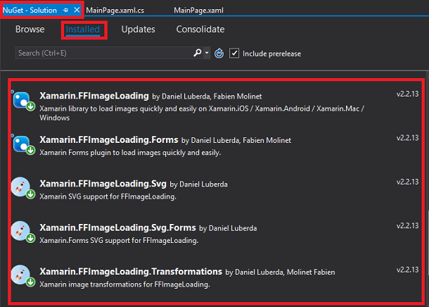 Download Xamarin.Forms - FFImageLoading App