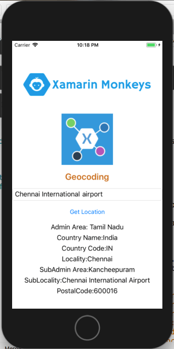 Geocoding Get Full Address(PlacemarK) Using Xamarin Essentials