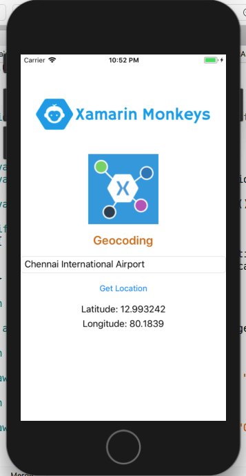 Xamarin.Forms - GeoCoding Using Xamarin Essentials