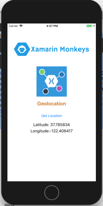 Xamarin.Forms - Geolocation Using Xamarin Essentials