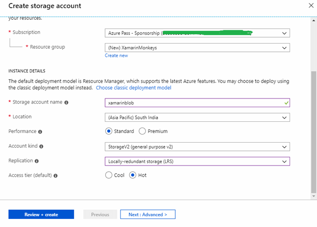 Xamarin.Forms - Working with Azure Blob Storage
