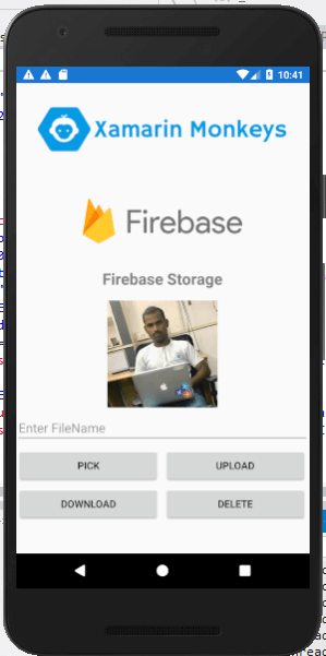 Xamarin.Forms - Working With Firebase Storage CRUD Operations