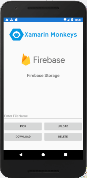 Xamarin.Forms - Working With Firebase Storage CRUD Operations