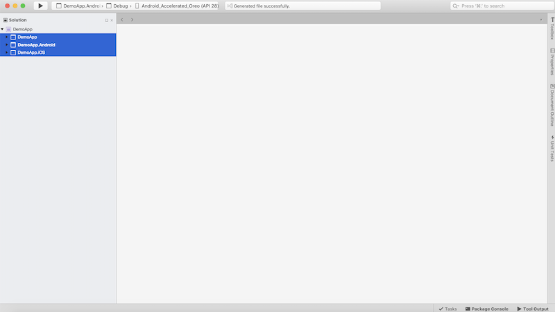Xamarin Project Architecture