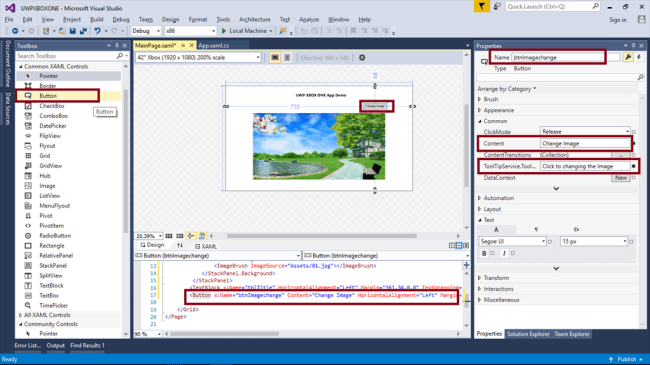 Add a Text Block for Title