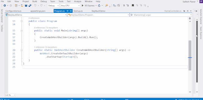 Your Secrets Are Safe With Key Vault In ASP.NET Core Web App On Azure