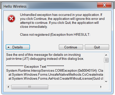 visual studio watch and register windows not whoing visual studio watch and register windows not whoing