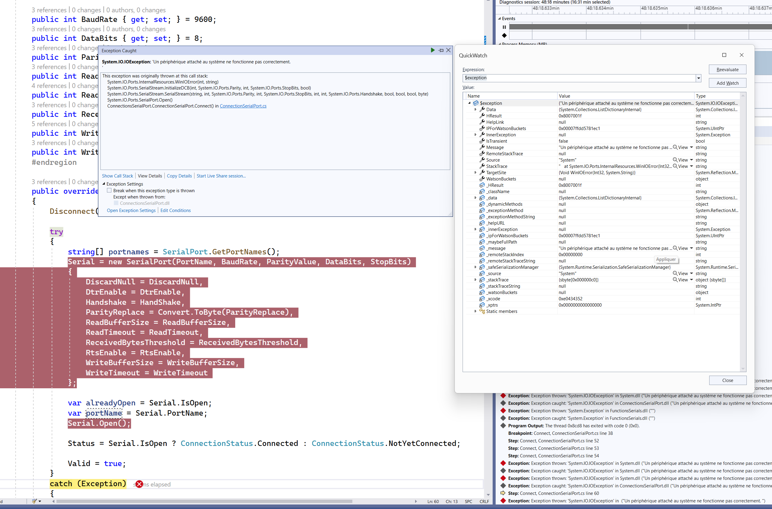 Problems with Serial Ports under .Net since Windows 11