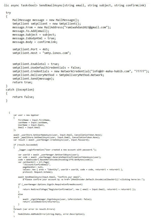 send confirmation email after registration in php