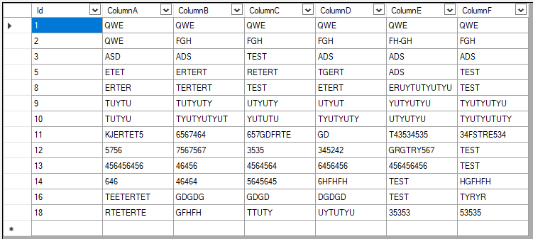 Advanced DatagridView Filter anomaly