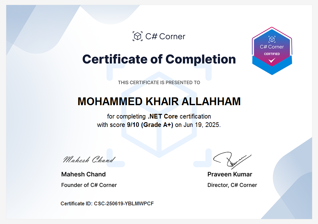 Mohammed Khair Allahham